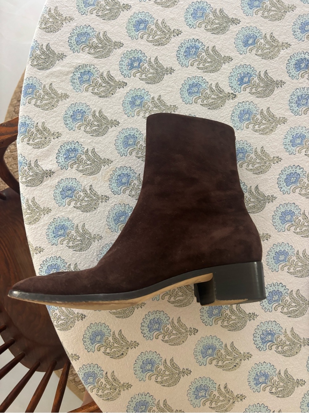 Theory Brown Suede boots